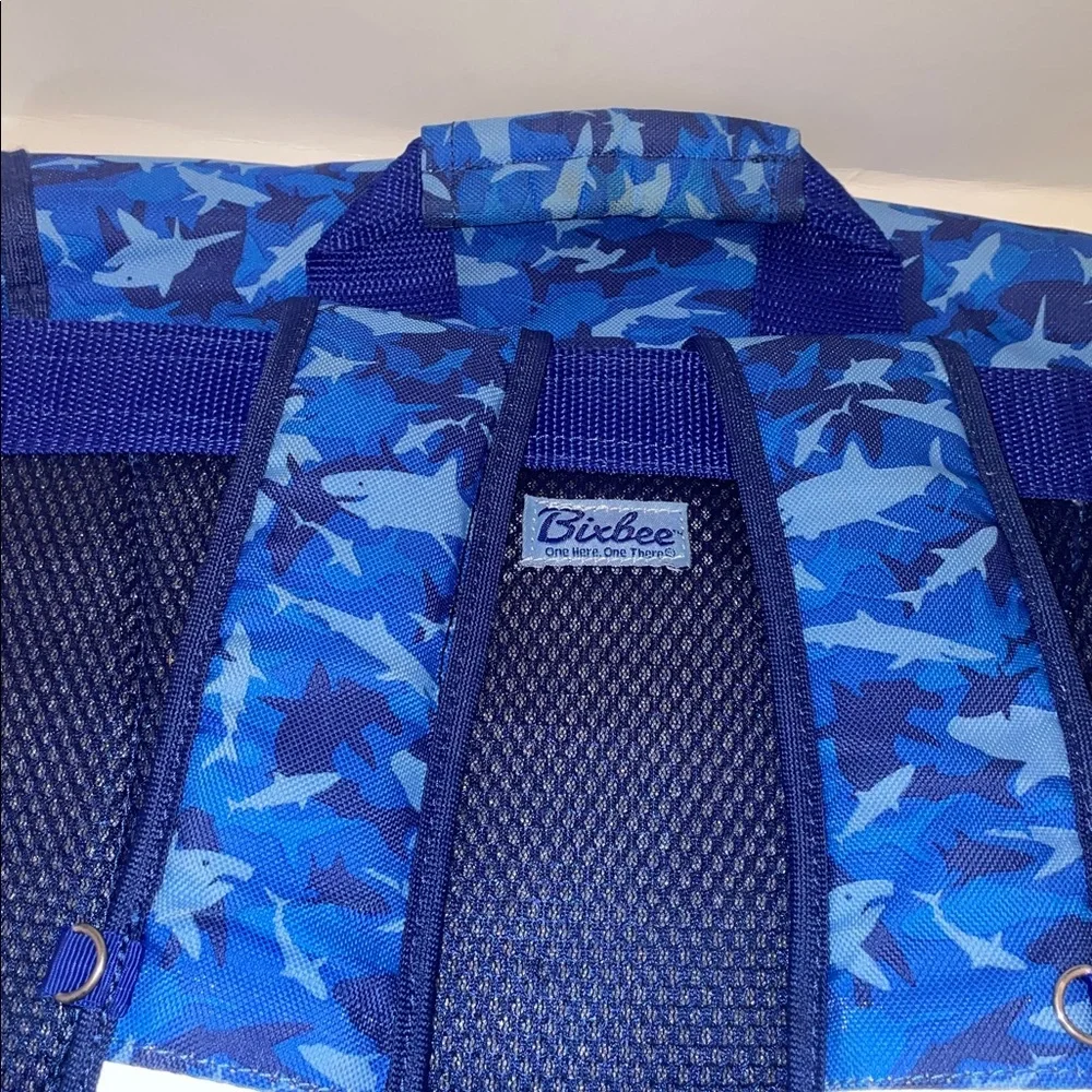 Bixbee Blue Shark Camouflage Backpack.